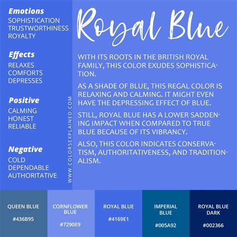 deep blue color meaning.